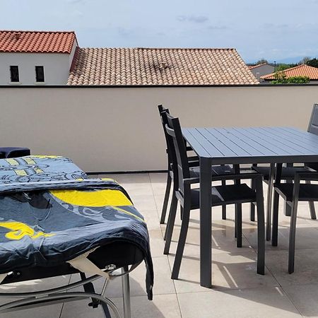 Studio Vue Montagne Rivesaltes Extérieur photo