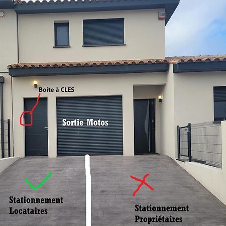Studio Vue Montagne Rivesaltes Extérieur photo