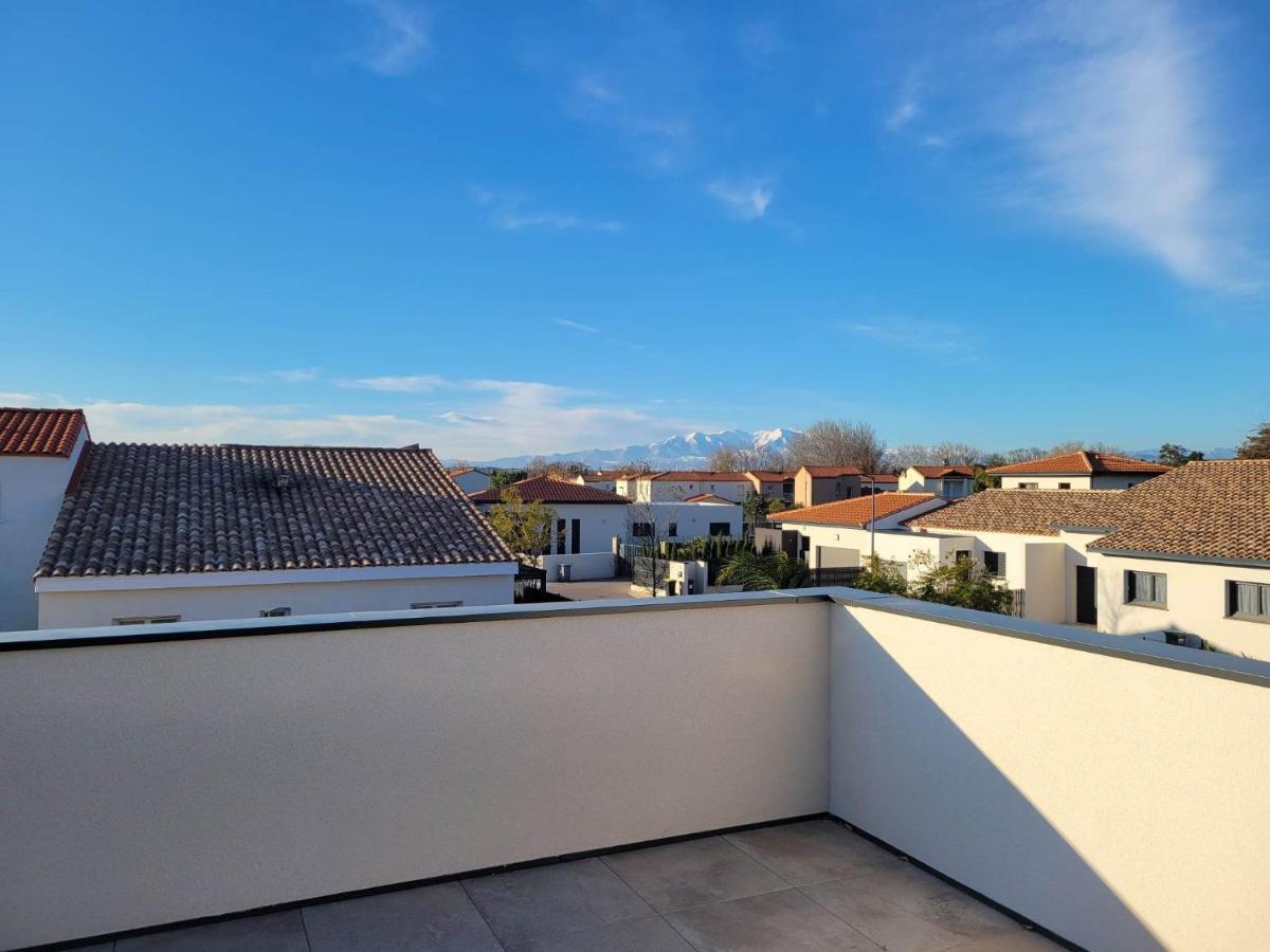 Studio Vue Montagne Rivesaltes Extérieur photo